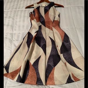 H&M multi colored cocktail dress.